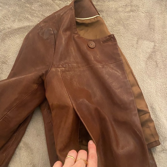 Banana Republic leather Jacket - Picture 8 of 10